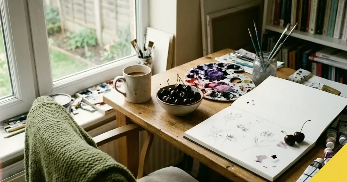 Black cherry: how independent artists work with this colour and subject