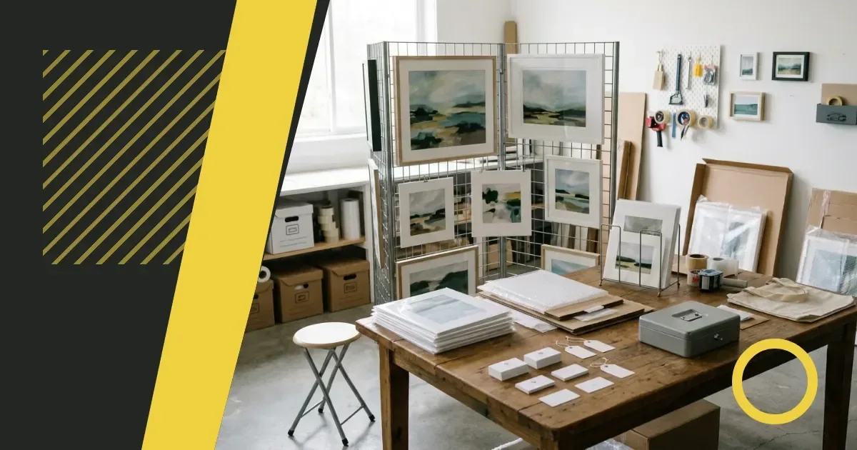 Prepare for an art fair with clear planning and practical systems