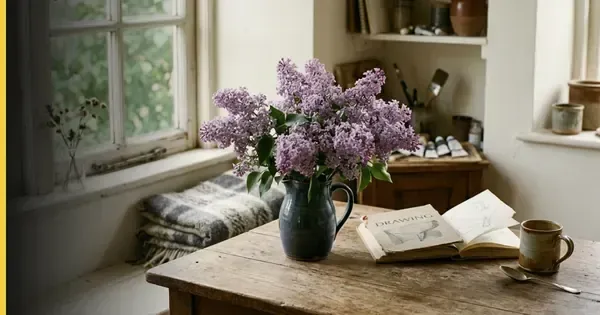 Capture the beauty of lilac blossom in your art