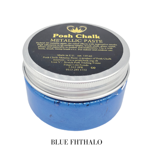 Blue Phthalo Metallic Paste